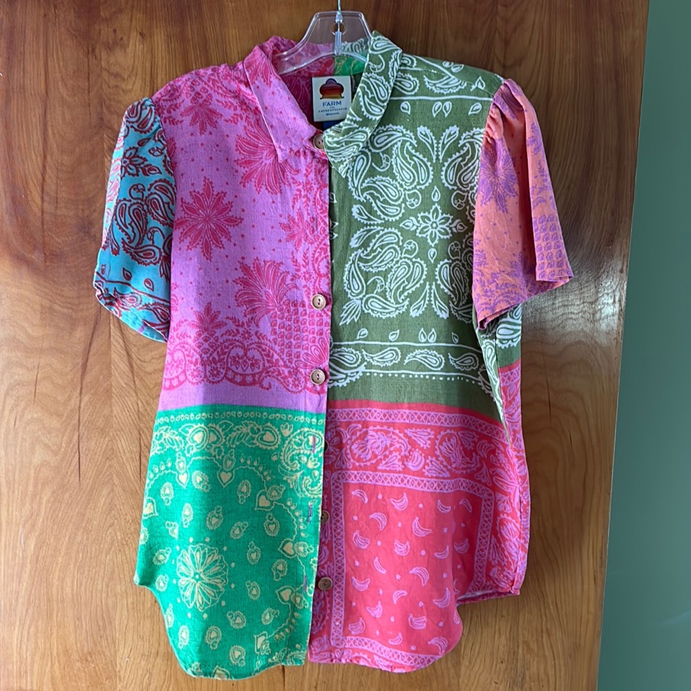 Anthropologie Farm Spring top